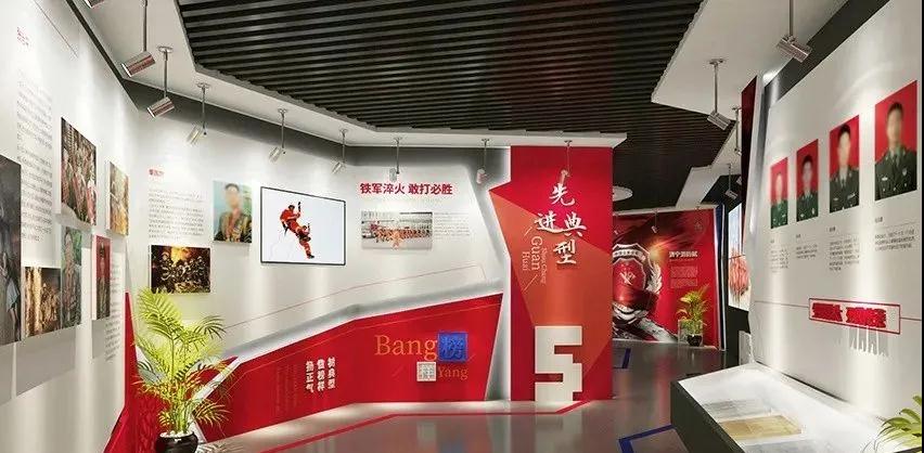 黨建展廳的設(shè)計應(yīng)該簡單插圖