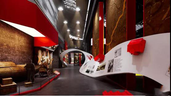 誰說黨建紅色館都是土味館？真正以現代，科技于一體的紅色黨建展館設計欣賞插圖(4)