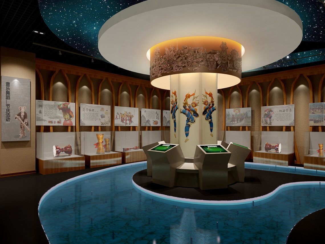 博物館展館設計方案-?色彩在博物館展廳設計中的重要性插圖